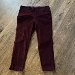 J Jill Women’s Corduroy Pants Sz 14